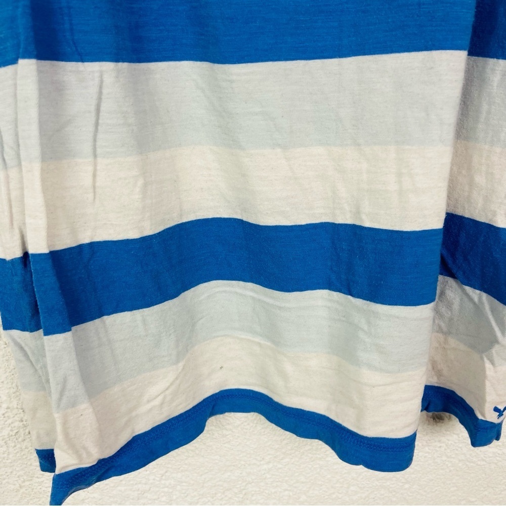 American Eagle Outfitters Blue and White Striped cotton Tank Top size large - Picture 6 of 12